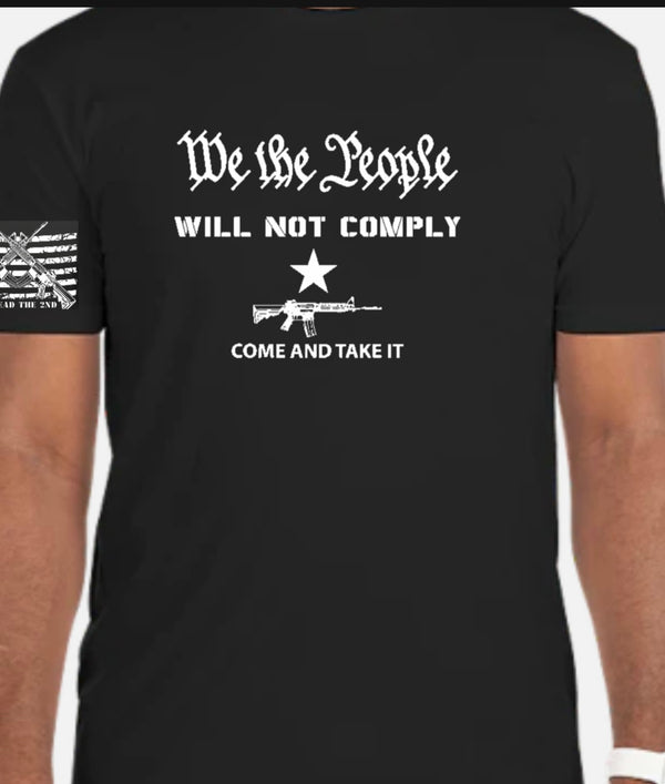 We The People Will Not Comply