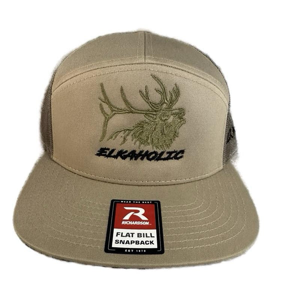 Elkaholic “Ridge” Snapback hat