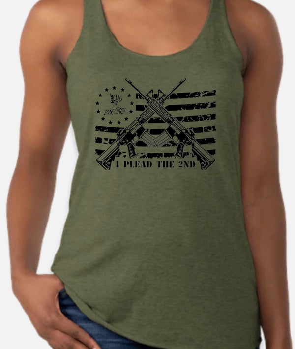 I Plead The 2nd Dirty Doe Tank Top