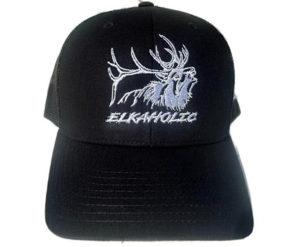 Elkaholic " Black Ice" Snap Back Hat