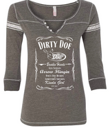 Dirty Doe Hailey Henley 3/4 Sleeve Shirt Collection - Dirty Doe & Buck Wild 