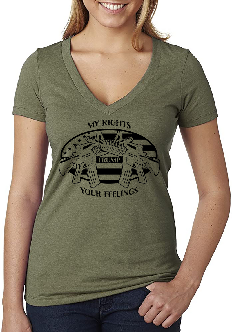 "My Rights Trump Your Feelings" Dirty Doe T-shirt - Dirty Doe & Buck Wild 