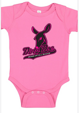 Baby Onesies Assorted Logo - Dirty Doe & Buck Wild 