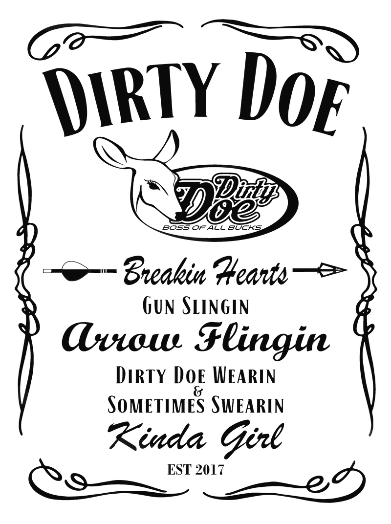 Dirty Doe Breakin' Hearts Grey T-Shirt - Dirty Doe & Buck Wild 