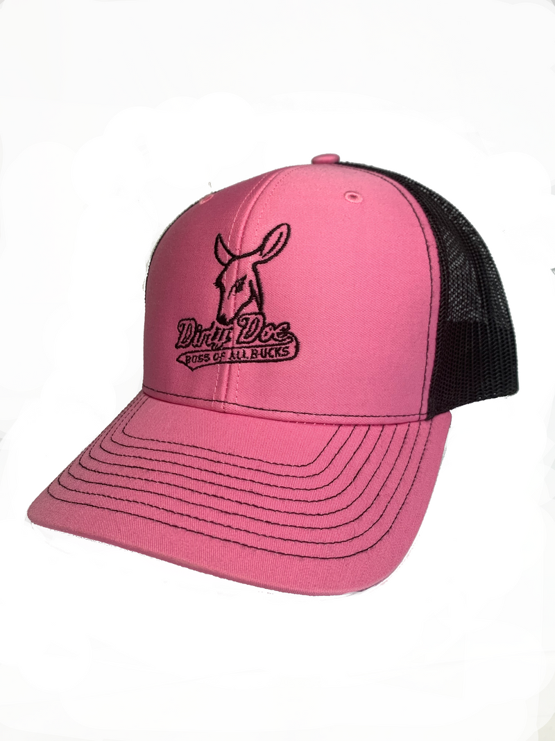 Dirty Doe “Pretty In Pink” Patch Hat - Dirty Doe & Buck Wild 