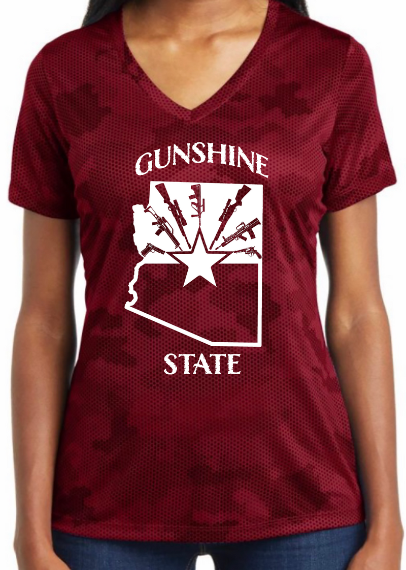 GUNSHINE STATE Dry Fit T-shirt - Dirty Doe & Buck Wild 
