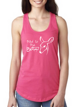 Dirty Doe Bad To The Bow Racer Back Tank Tops - Dirty Doe & Buck Wild 