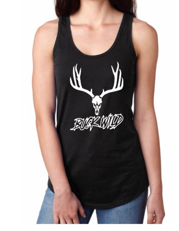 Buckwild Racer Back Tank Top (assorted colors) - Dirty Doe & Buck Wild 