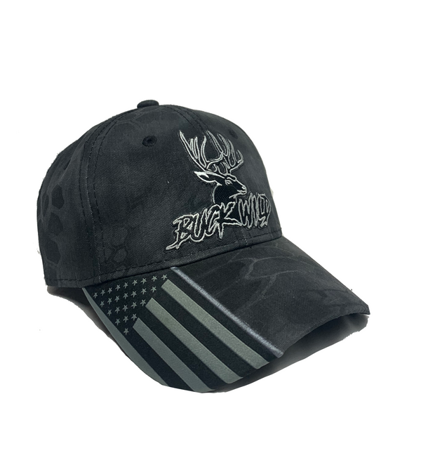 Midnight Kryptek Camo Buckwild Hat