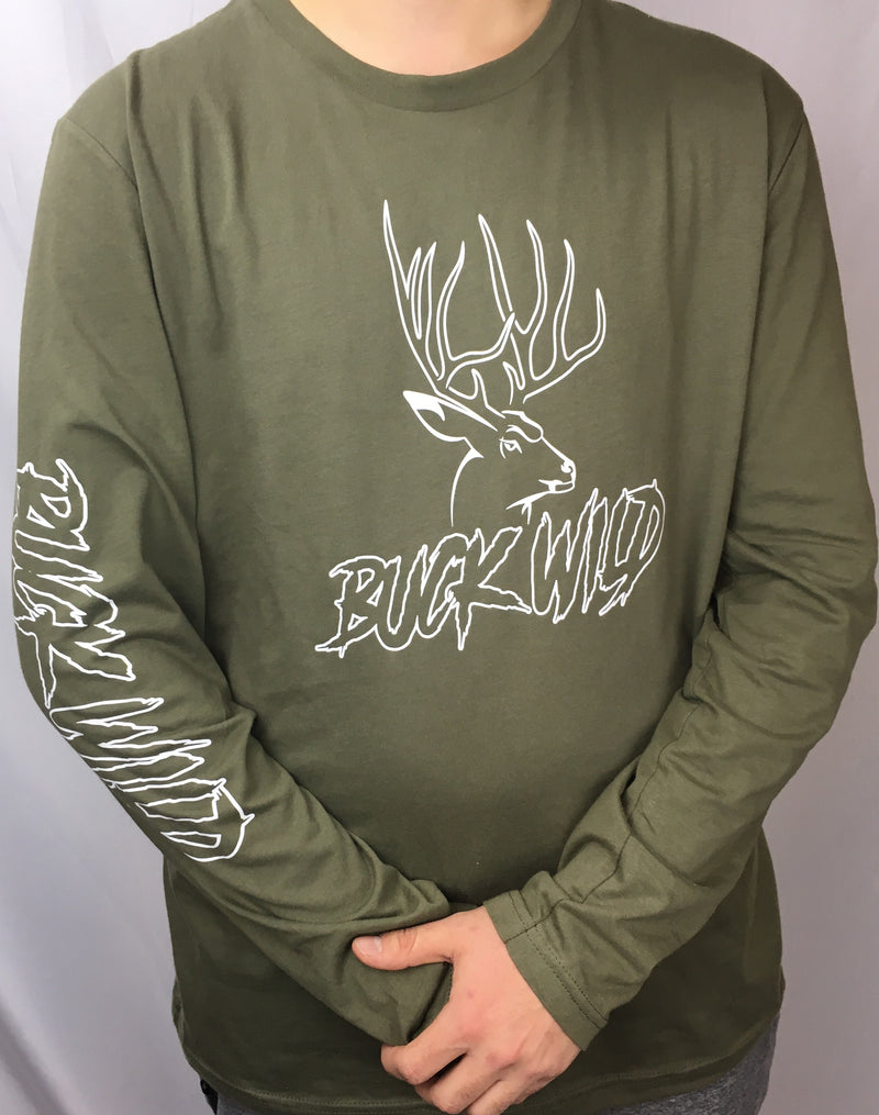 Buck Wild Long Sleeve T-Shirt - Dirty Doe & Buck Wild 