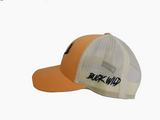 Sunset Rose Buckwild Snapback hat